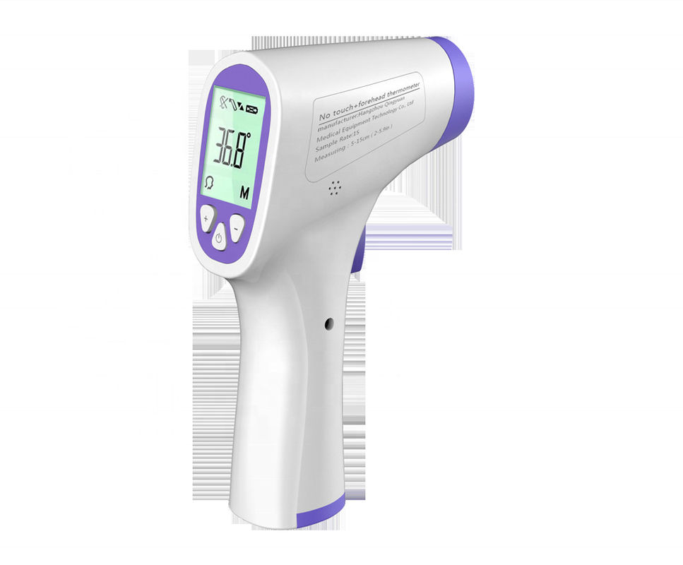 High Precision Medical Forehead Thermometer Clear And Soft Display 15s