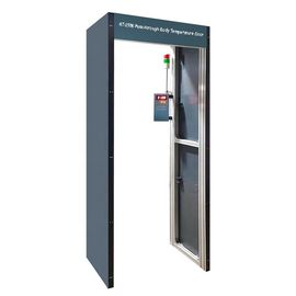 Pintu Deteksi Logam Berjalan Melalui Infrared Thermometer Gate Pencitraan Infrared